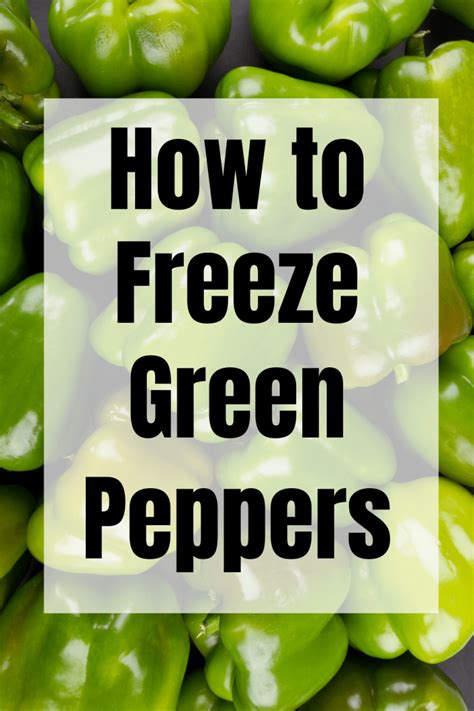 Can you freeze green peppers. Things To Know About Can you freeze green peppers. 